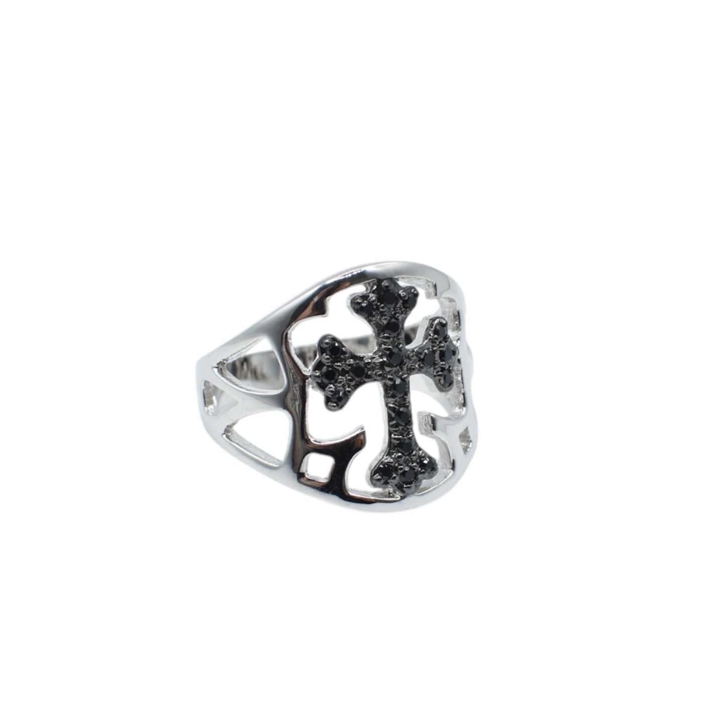 CZ Cross Ring