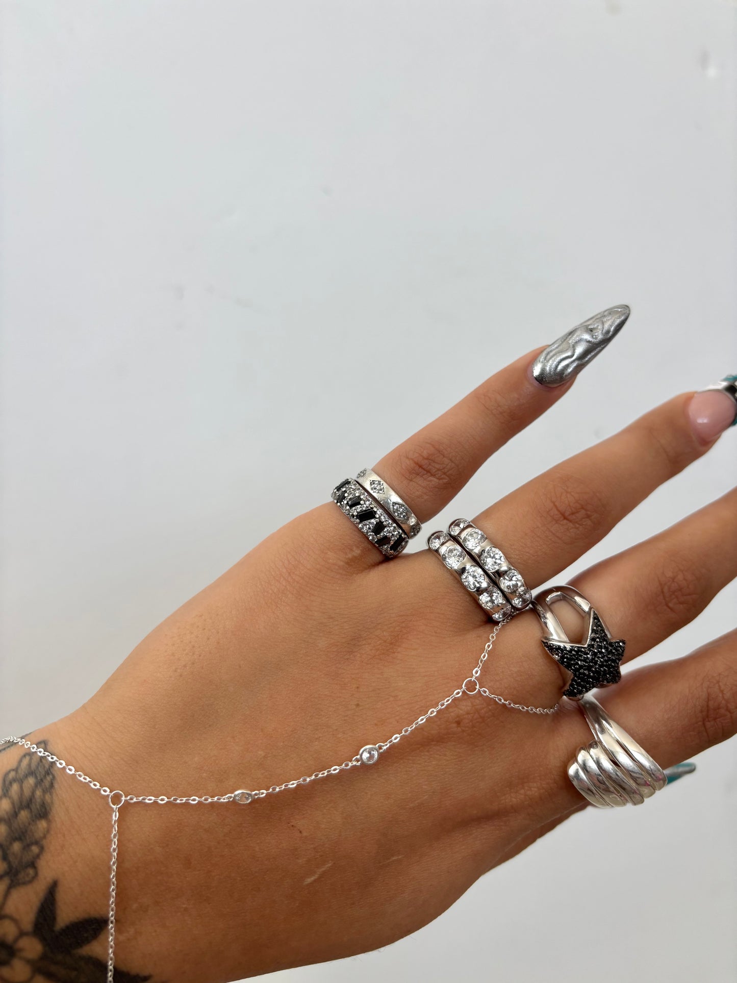 Black CZ Ring