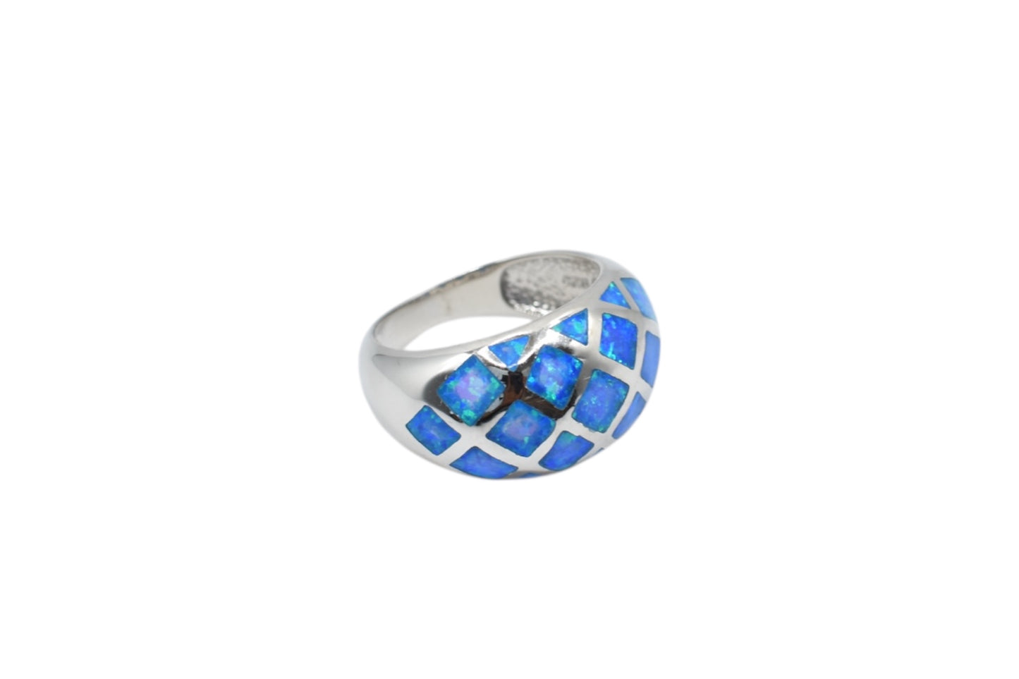 Blue Opal Ring