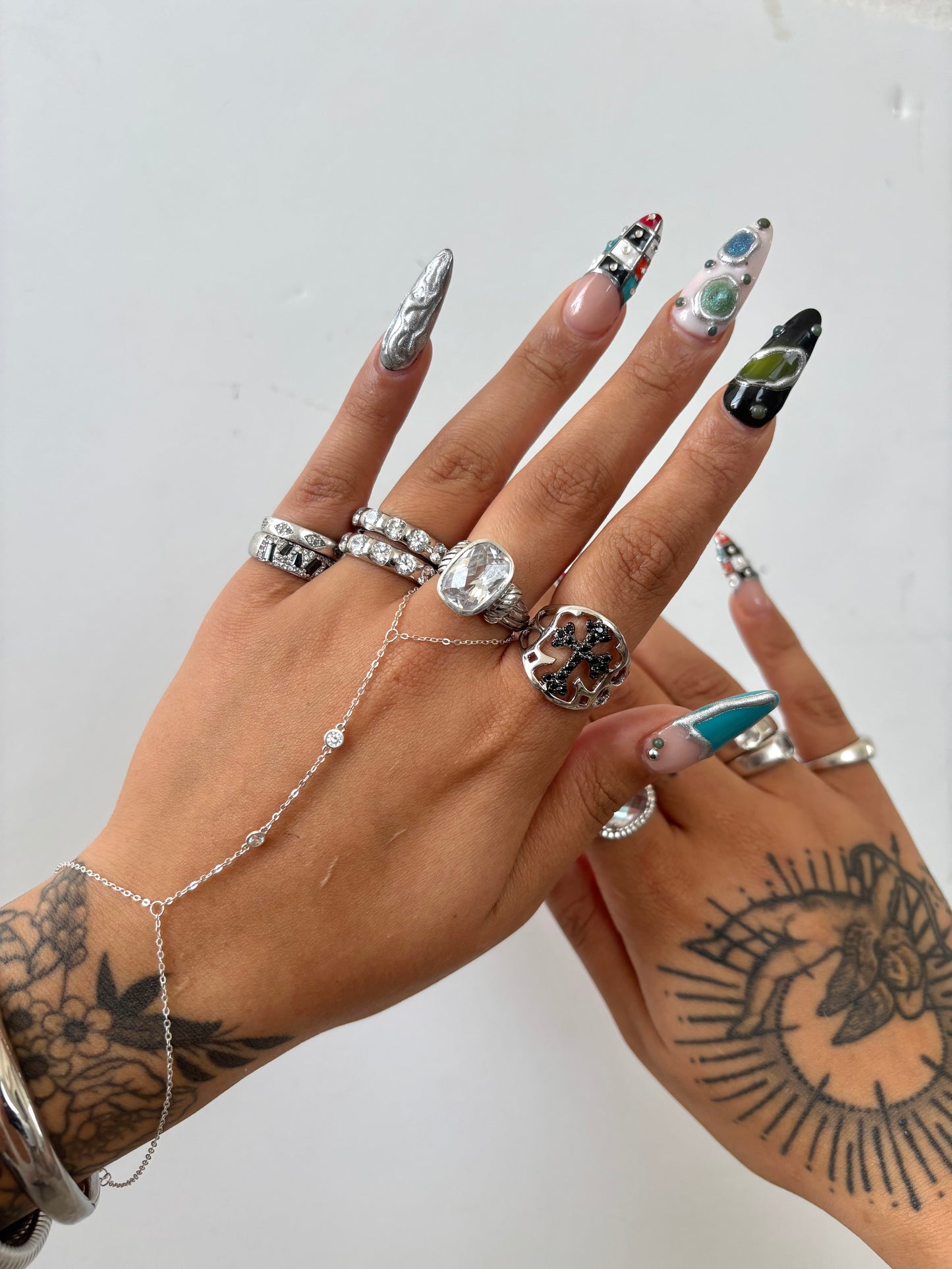 CZ Cross Ring