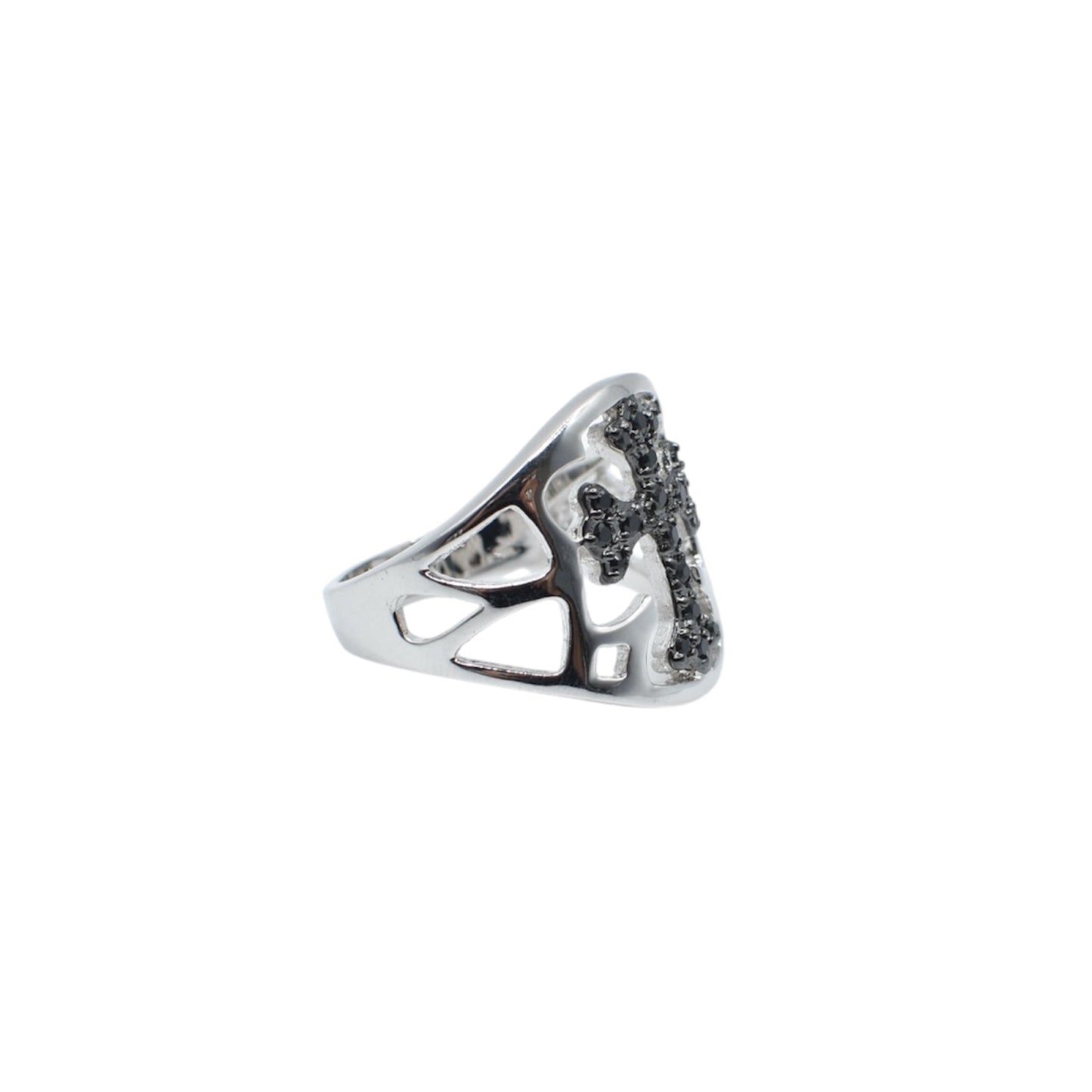 CZ Cross Ring