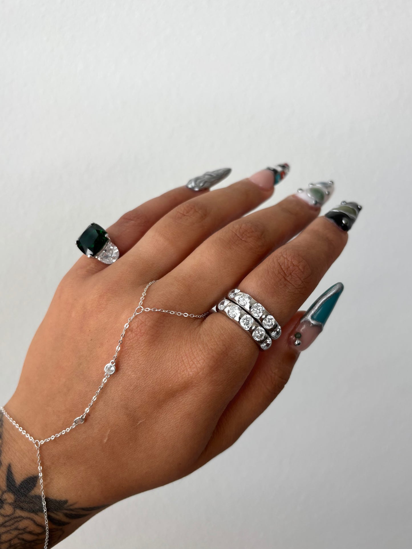 CZ Band Ring