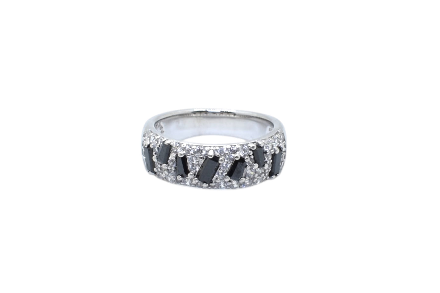Black CZ Ring