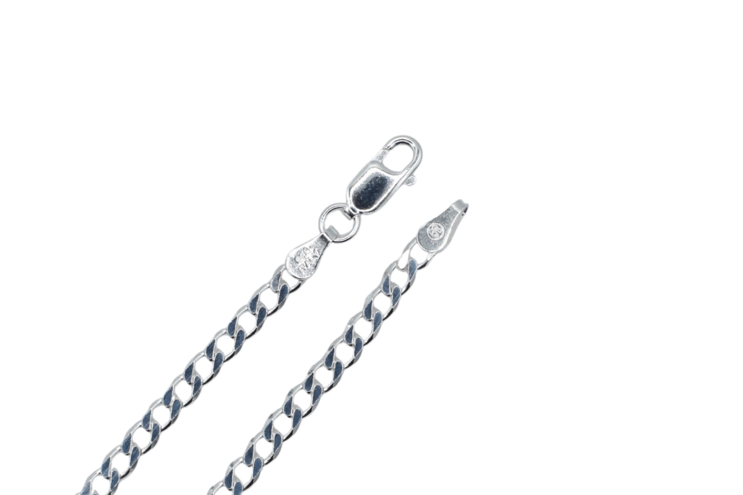 Silver Curb Chain