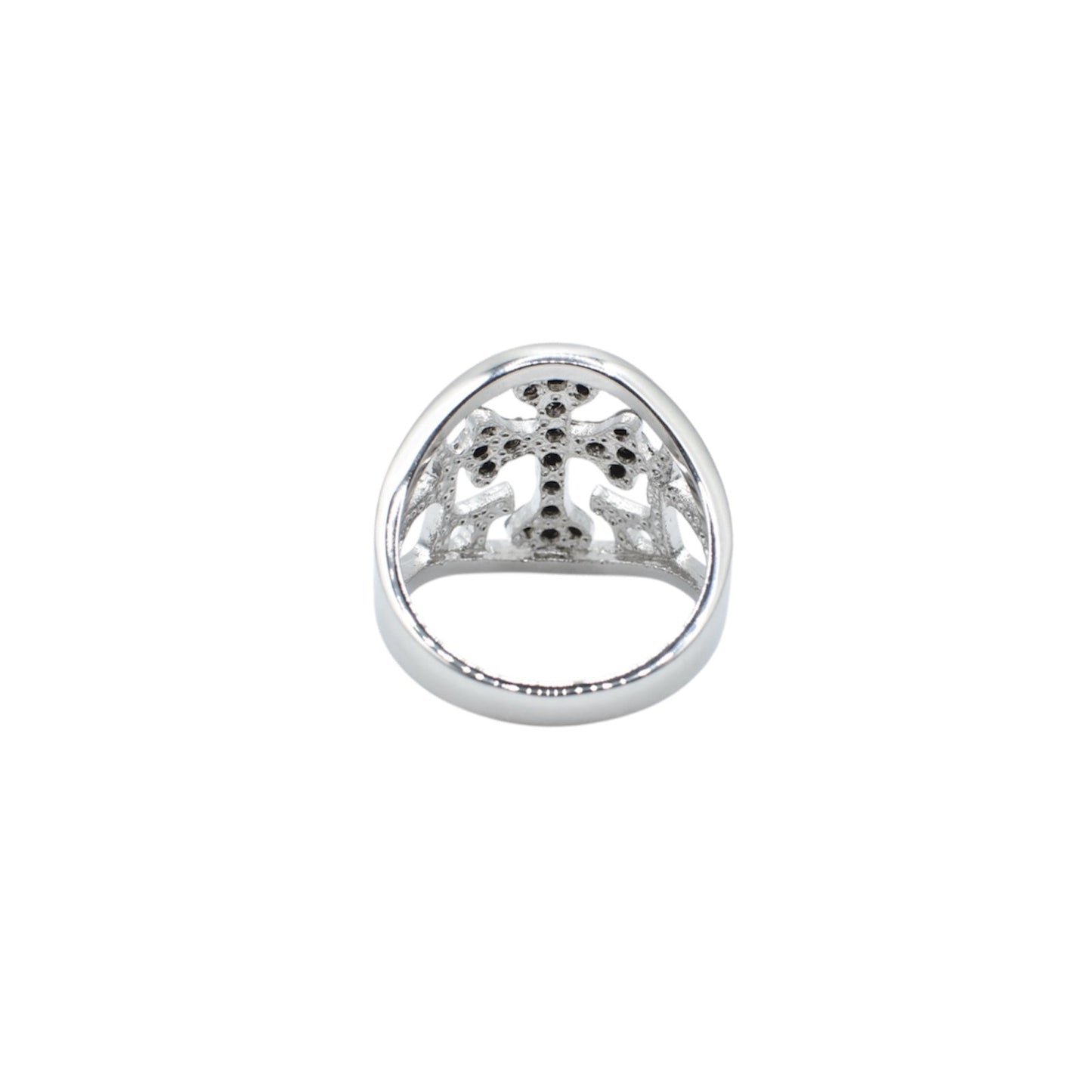 CZ Cross Ring