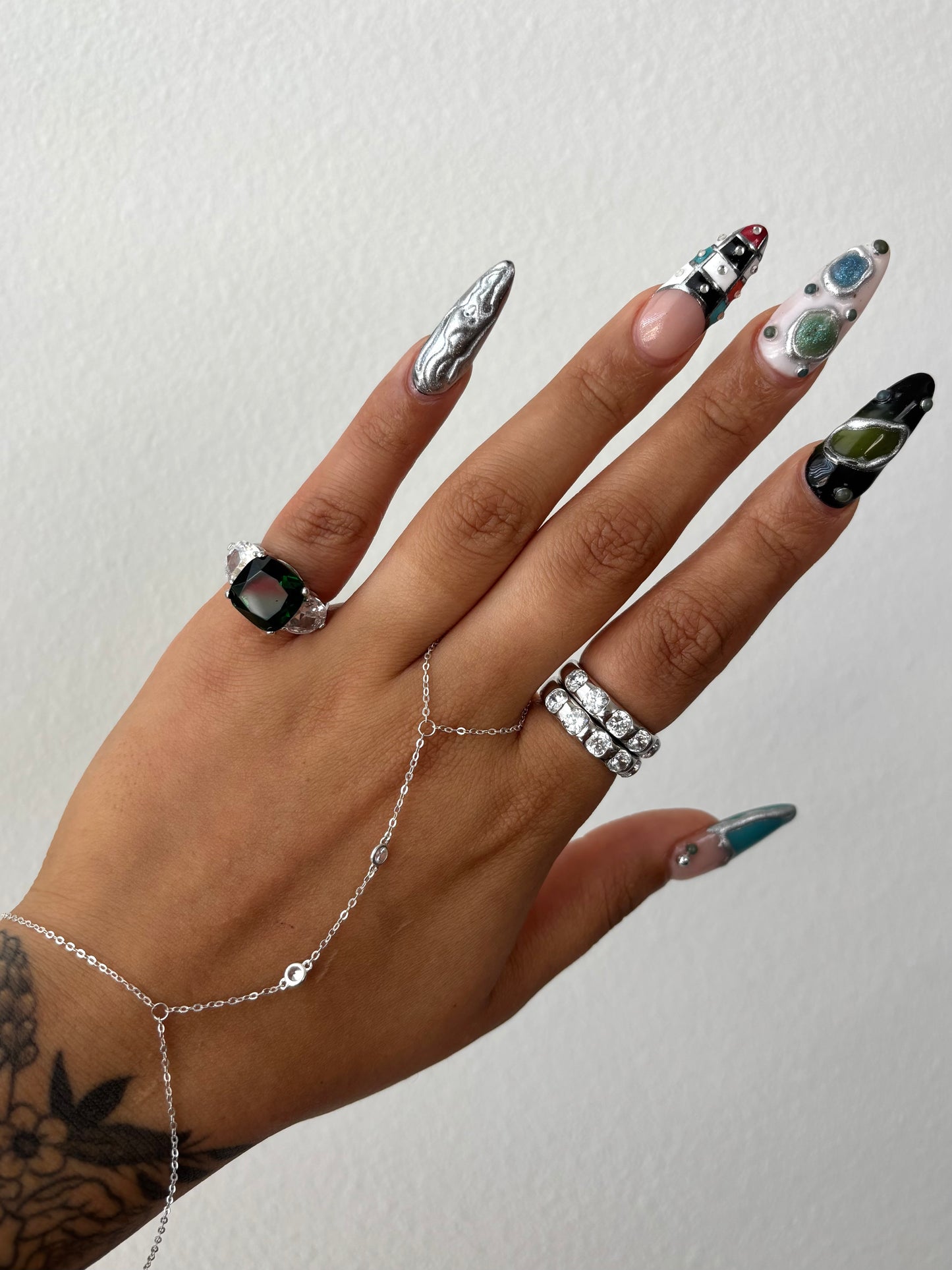 CZ Band Ring