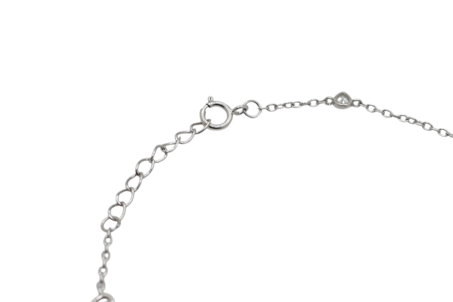 Blue Opal & CZ Bracelet