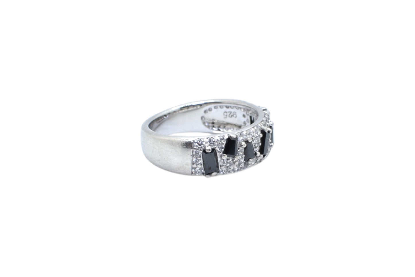 Black CZ Ring