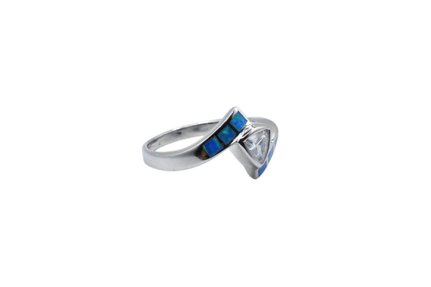 Blue Opal Ring