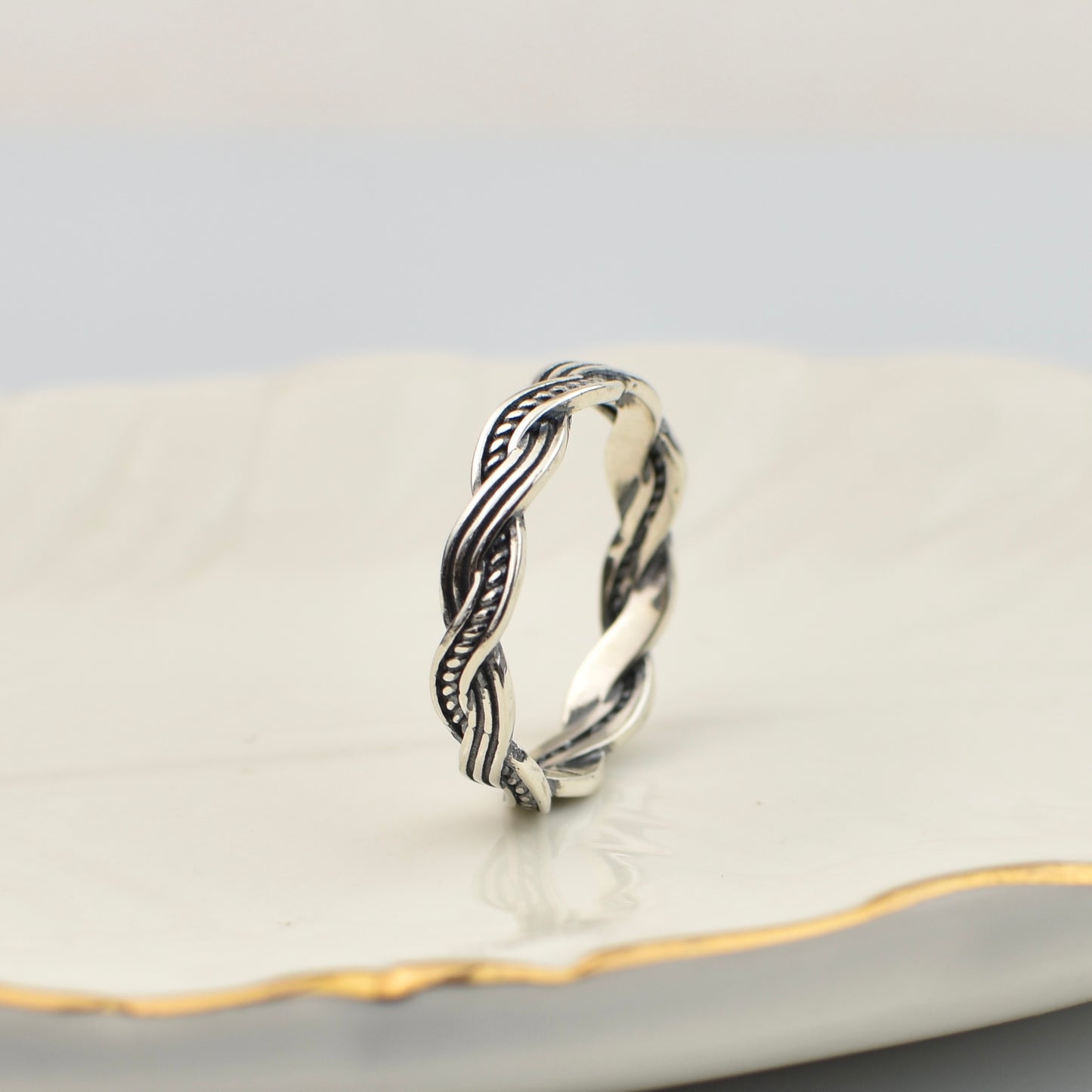 Sterling Silver Braid Ring
