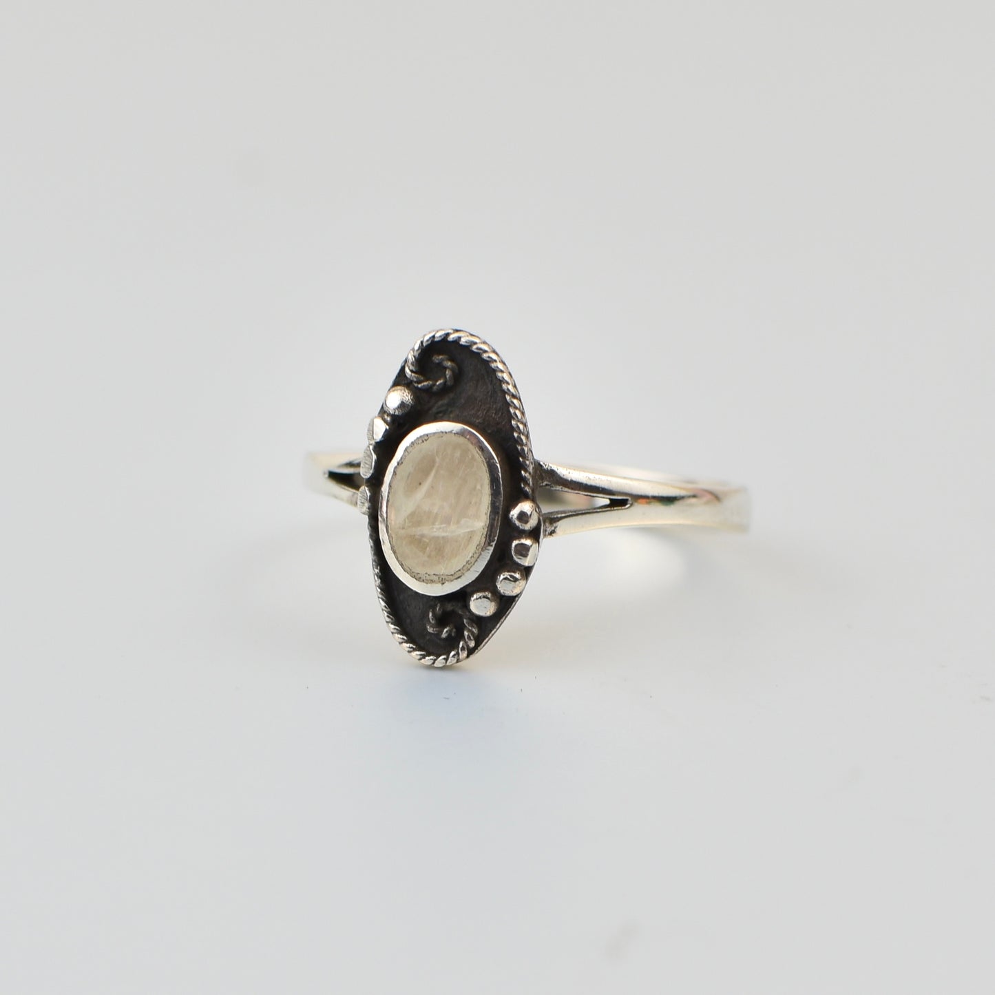 Moonstone Sterling Silver Ring