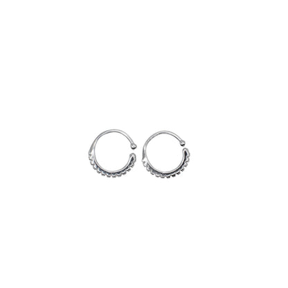 CZ Silver Ear Cuffs