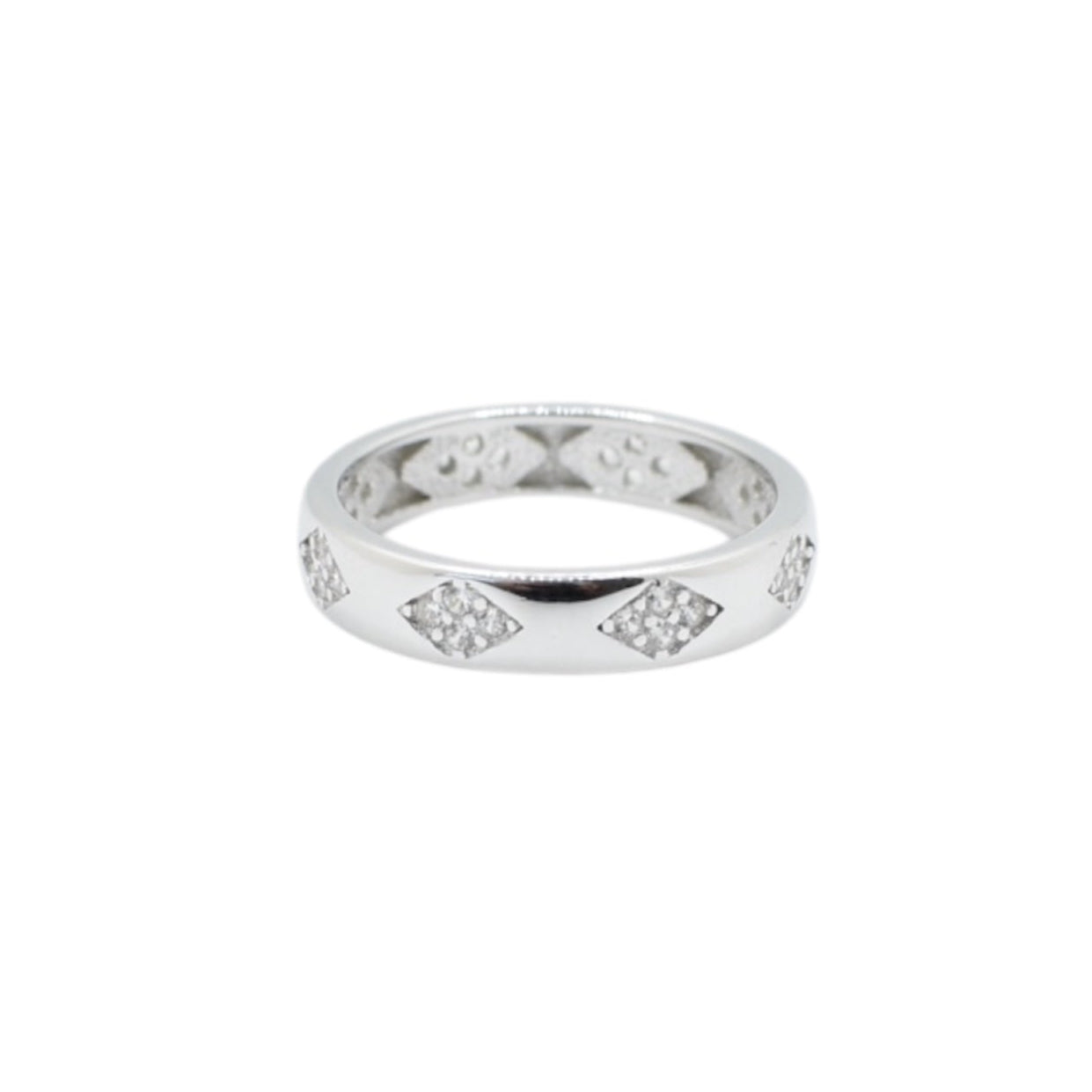 CZ Band Ring