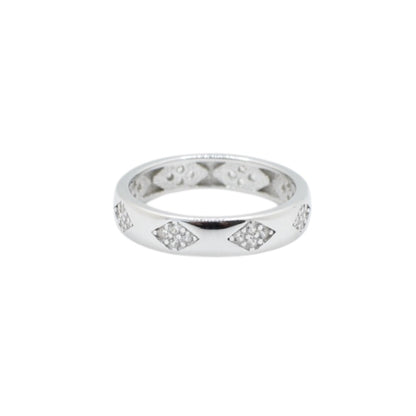 CZ Band Ring