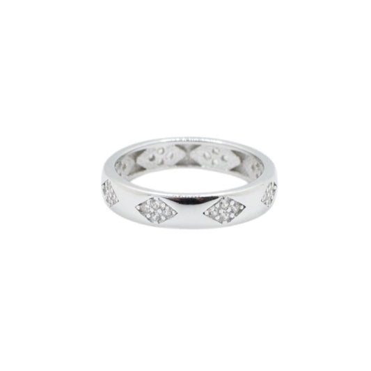 CZ Band Ring