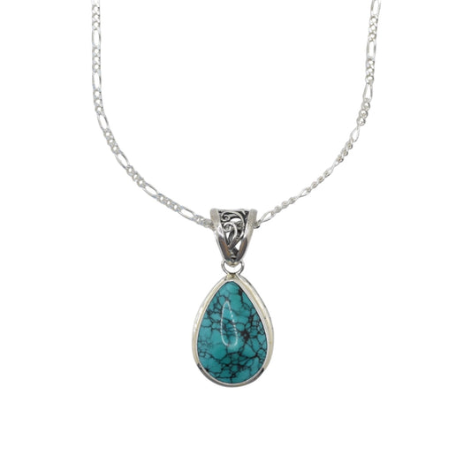 Turquoise Stone Necklace