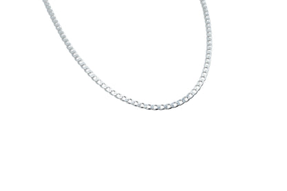 Silver Curb Chain