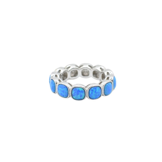 Blue Opal Ring