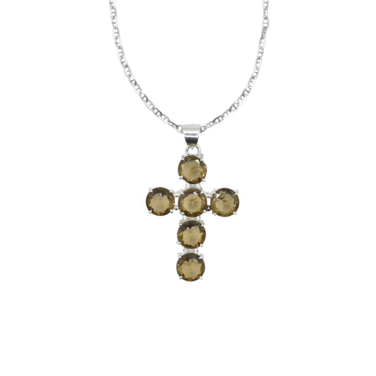 CZ Cross Necklace