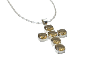 CZ Cross Necklace