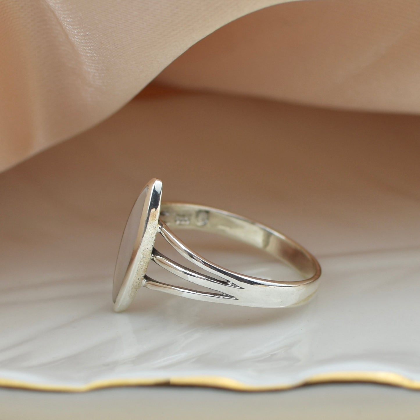 Moonstone Sterling Silver Ring