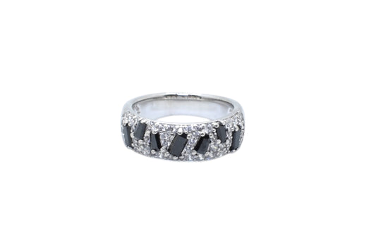 Black CZ Ring