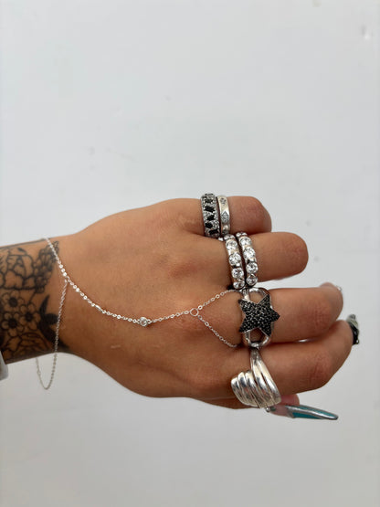 CZ Band Ring