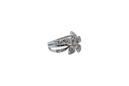 CZ Flower Ring