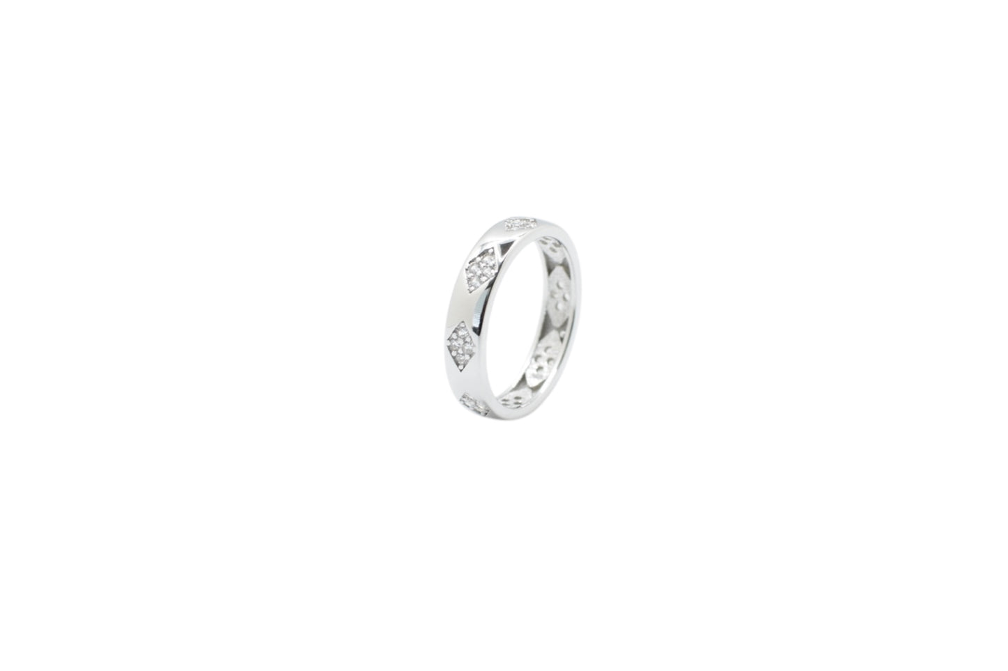 CZ Band Ring
