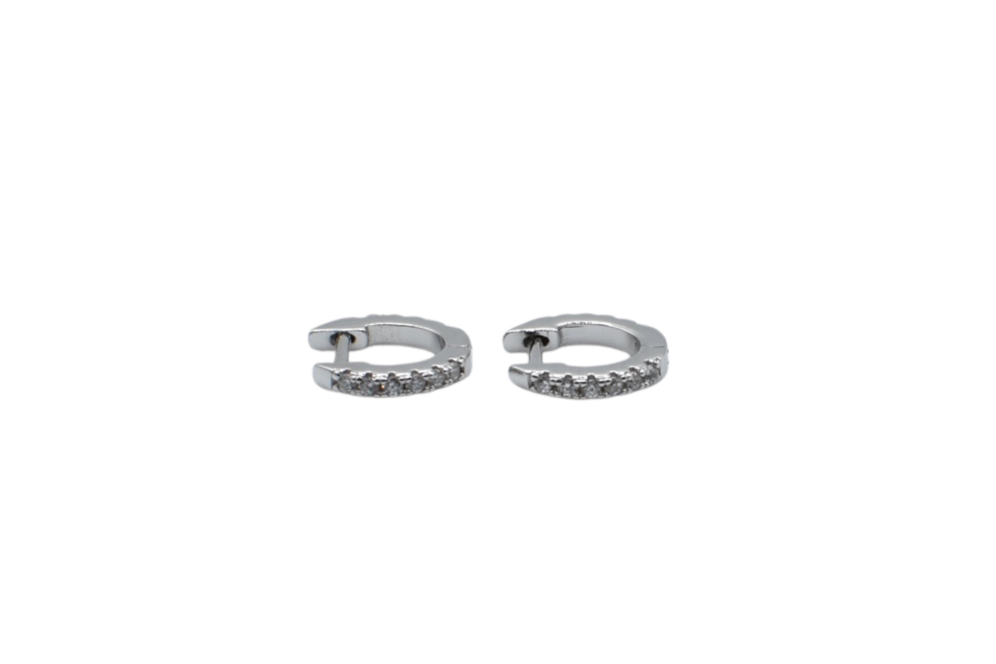 CZ Huggie Hoops