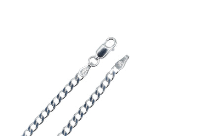 Silver Curb Chain