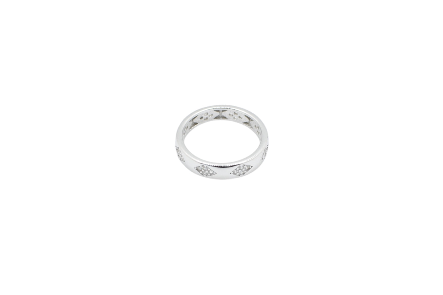 CZ Band Ring