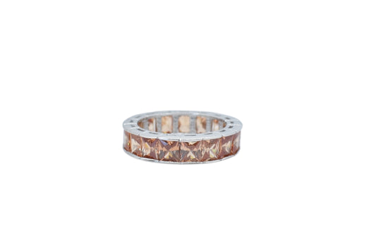 Champagne Eternity Ring