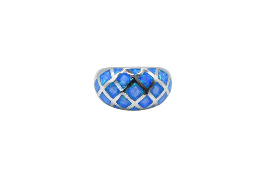 Blue Opal Ring