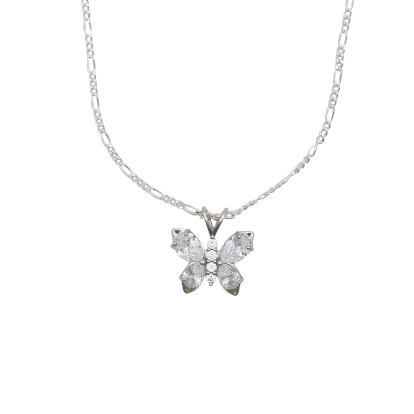 CZ Butterfly Necklace