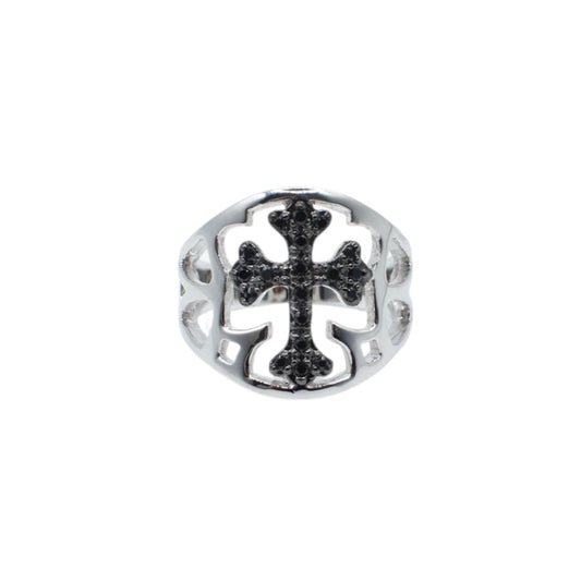 CZ Cross Ring