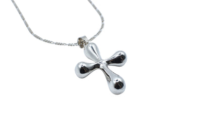 Cross Bubble Necklace