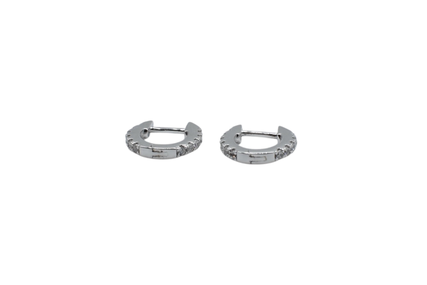 CZ Huggie Hoops