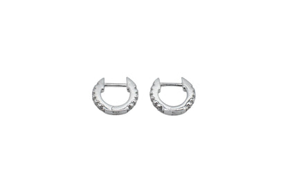 CZ Huggie Hoops
