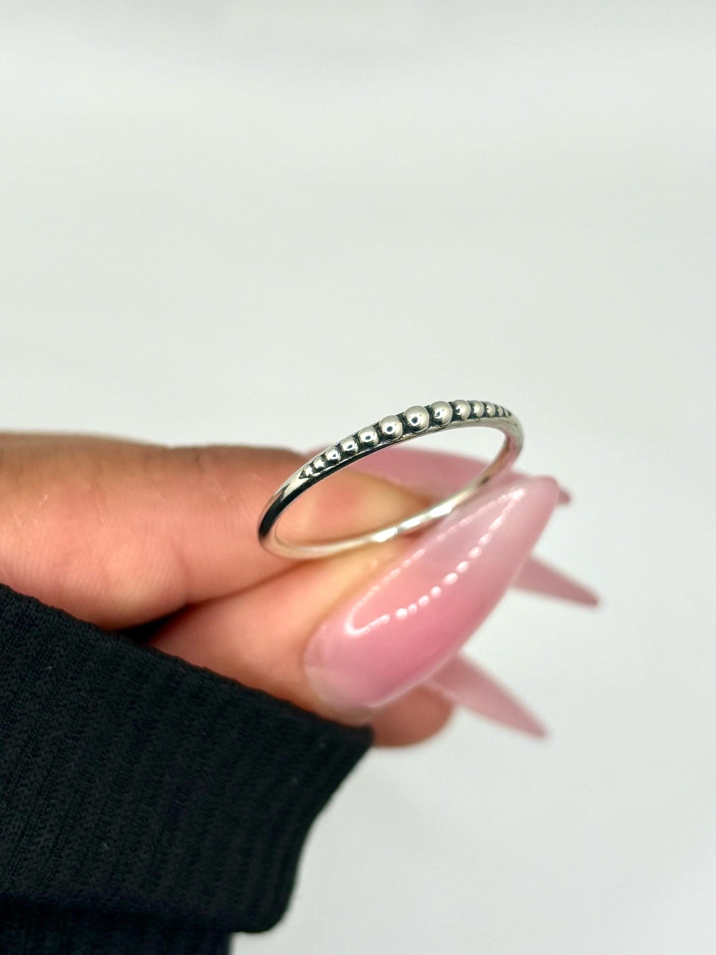 Dainty Bali Sterling Silver Ring